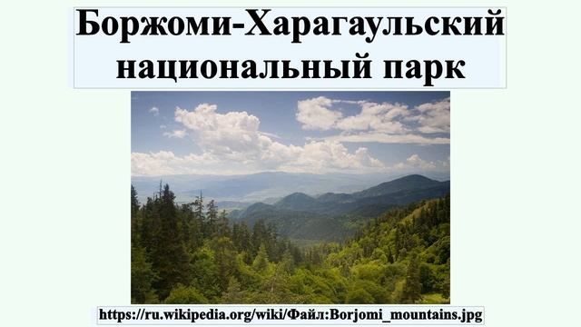 Боржоми-Харагаульский национальный парк смотреть онлайн