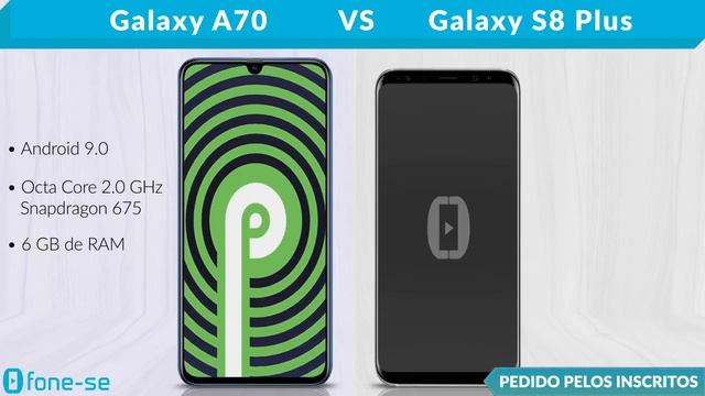 A70 Vs S8 Plus (Comparativo)