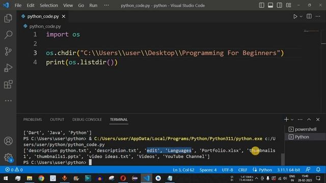 Python Tutorial #36 - Directory & File Management in Python Programming смотреть онлайн