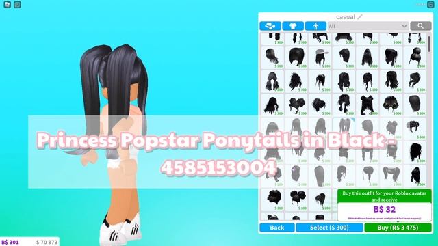 Aesthetic Black Hair Codes | Part 3! | Roblox Bloxburg смотреть онлайн