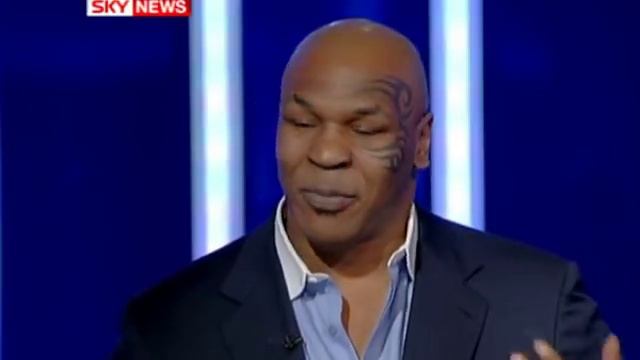 Mike Tyson got angry at the interviewer смотреть онлайн