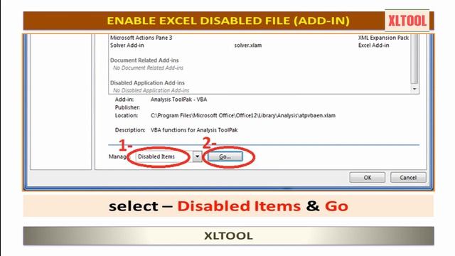 How to enable Excel disabled file (Add-Ins) смотреть онлайн