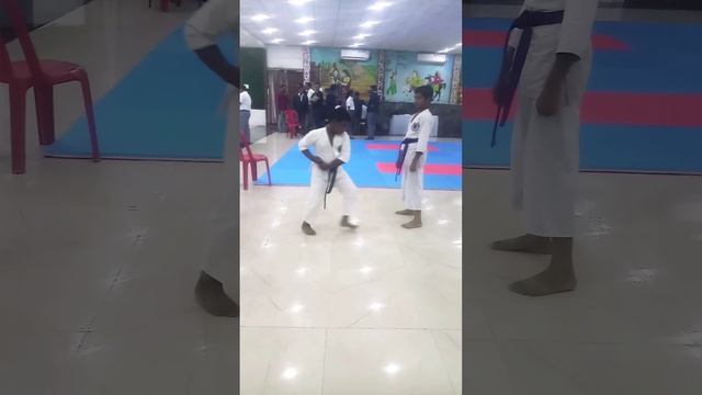 #karate kata #karate???practice time in before match#youtube short смотреть онлайн