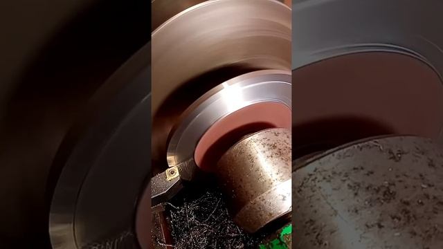 Проточка шайбы на токарном станке смотреть онлайн