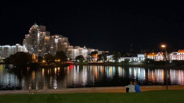 Минск. Вечерние краски Троицкого предместья. Сентябрь 2023 года. смотреть онлайн