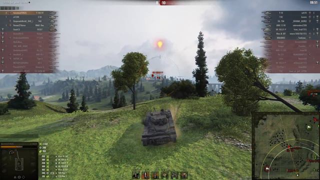 Т-100 ЛТ, Вестфилд, Стандартный бой