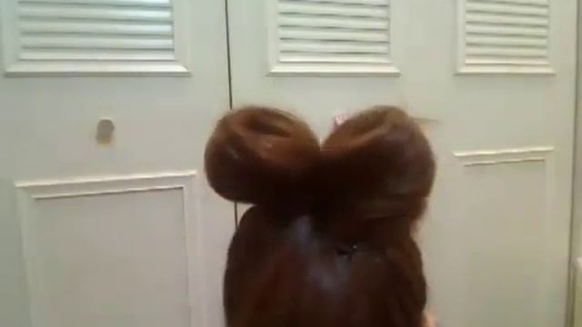 Как сделать прическу бант.mp4 смотреть онлайн