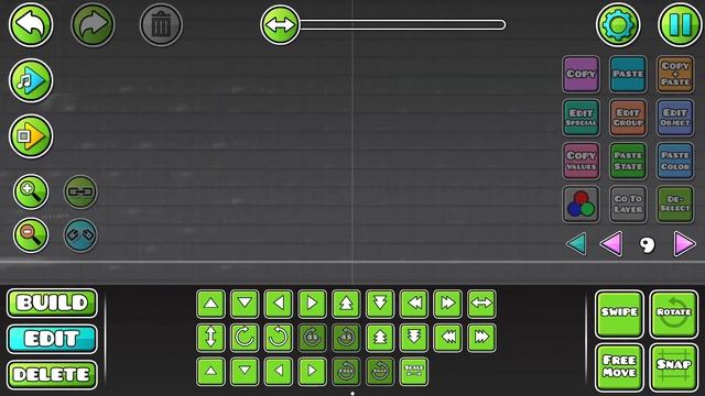 Гайд для новичков. Как построить свой первый уровень в Geometry Dash. смотреть онлайн