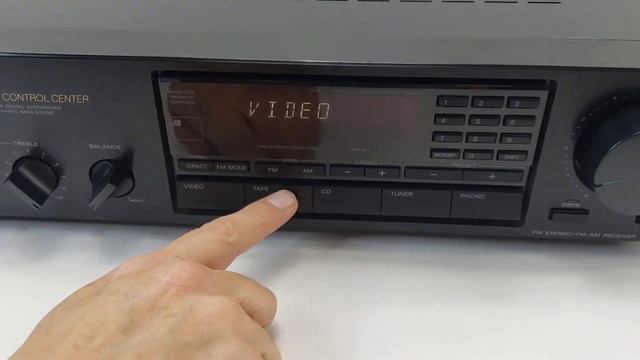 Sony STR-AV310 Audio Video Control Center FM/AM Tape Phono Receiver Tested Works смотреть онлайн