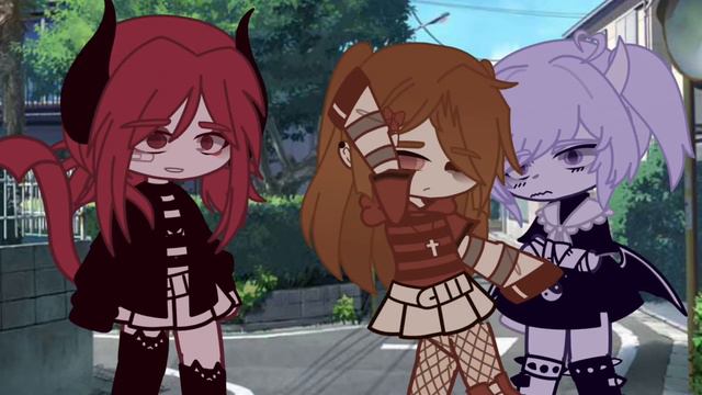 💖_Пов: ты можешь видеть настоящее состояние людей_😫_meme_gacha club😏 смотреть онлайн