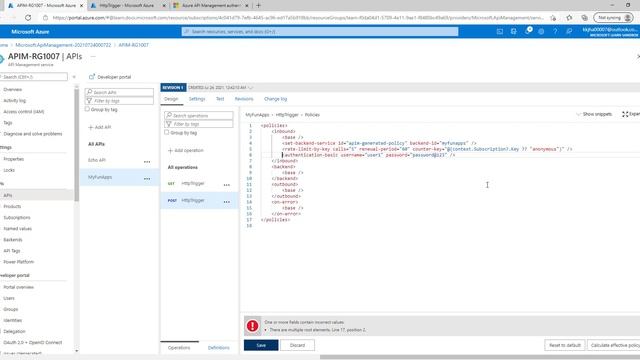 How to Create Azure API Management | Policies in APIM смотреть онлайн