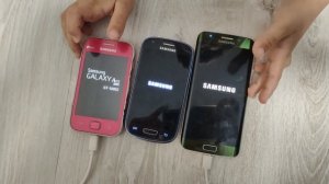 Old Samsung phones. Старые телефоны Samsung