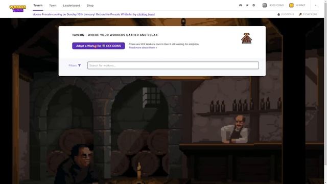 ЭТА ИГРА СДЕЛАЕТ МЕНЯ БОГАТЫМ!!! ОБЗОР WorkerTown P2E GAME смотреть онлайн