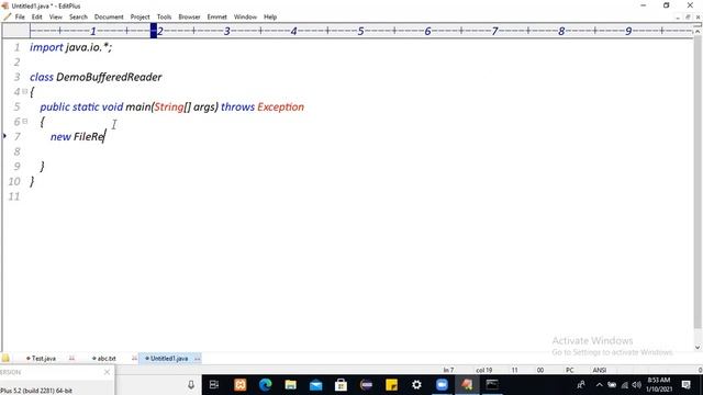 java File Handling | BufferedReader смотреть онлайн