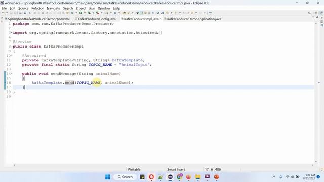 Spring Boot with Spring Kafka Producer Tutorial | Apache Kafka Publisher Example with Spring Boot смотреть онлайн