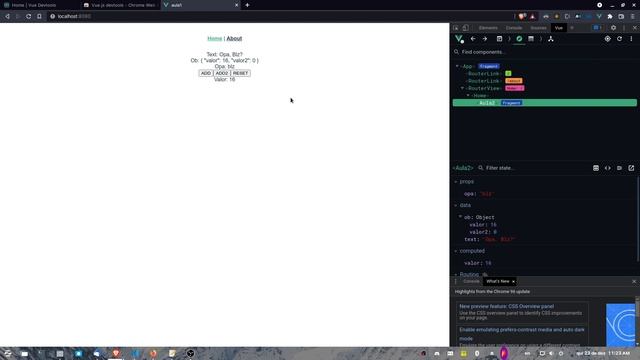 Aulinha Vue #5 - Vue Devtools смотреть онлайн
