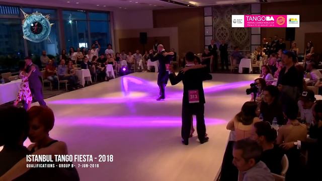 Istanbul Tango Fiesta 2018 - Tango de Pista Qualifications Group B смотреть онлайн