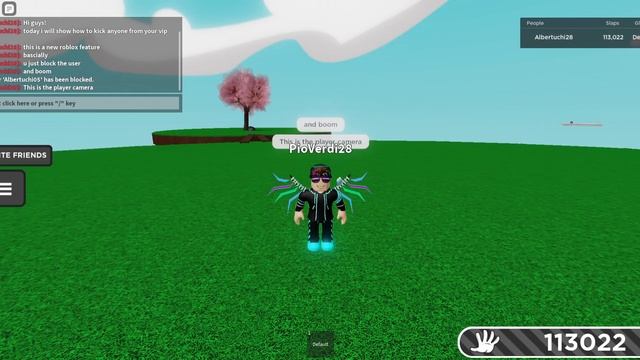 How to kick players from your vip server! - Slap Battles (ROBLOX) смотреть онлайн