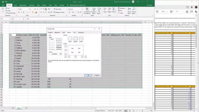 Lab 05 Excel 2019: Absolute and relative addressing, simple filtering. смотреть онлайн