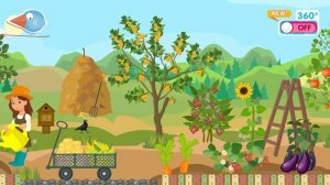 Учимся читать по слогам. Развивающий мультик для детей. Учим новые слова.