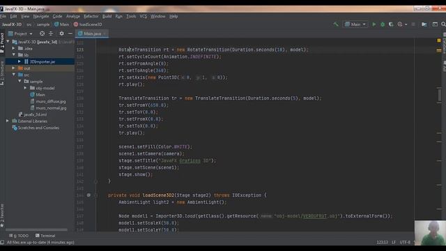 Animaciones a objetos 3D en Java смотреть онлайн