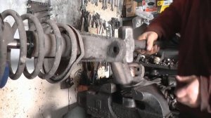 Замена подшипника передней ступицы Daewoo Lanos ZAZ Lanos