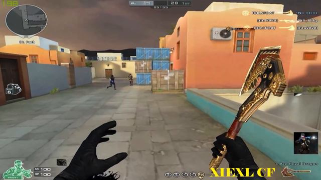 CF XIEXL C.AXE-Royal Dragon FFA New Greece GamePlay With ABBY CF смотреть онлайн