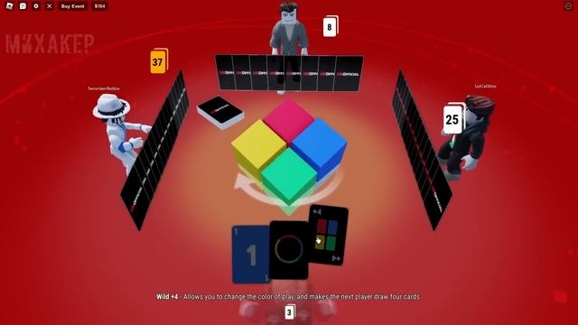 ROBLOX UNO Смешные моменты (перевод) ? ОЧЕНЬ ОЧЕНЬ МНОГО КАРТ (Роблокс Уно) смотреть онлайн