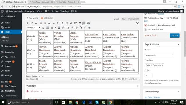 Adding Custom HTML Table in Wordpress Post and Page смотреть онлайн