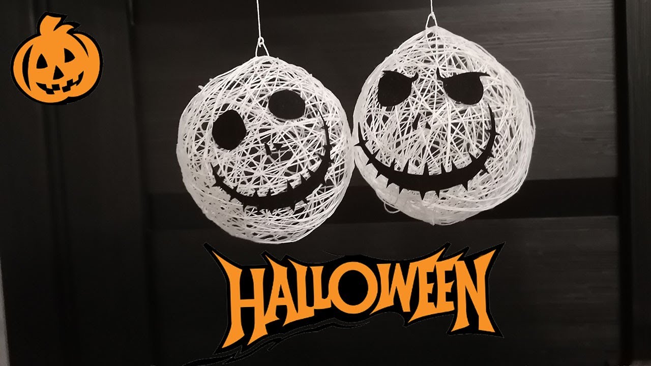 Простые украшения на Хэллоуин своими руками смотреть онлайн