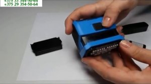 ШТАМП САМОНАБОРНЫЙ - видео инструкция по пользованию,всё предельно просто.