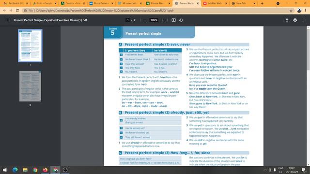A - Present Perfect Simple Part (1) ever, never смотреть онлайн