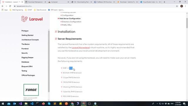 1 Laravel 6.x Essentials in Urdu: Download Related Softwares смотреть онлайн