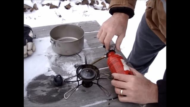 Comparison Of Butane/propane Canister Stove Vs. Liquid Naphtha Stove In Winter