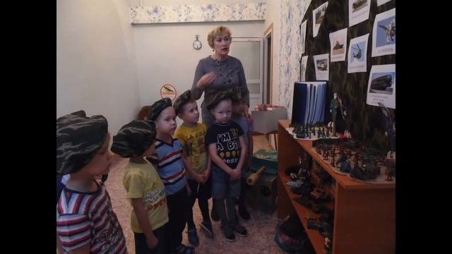 Мини музей боевой техники ДОУ №3