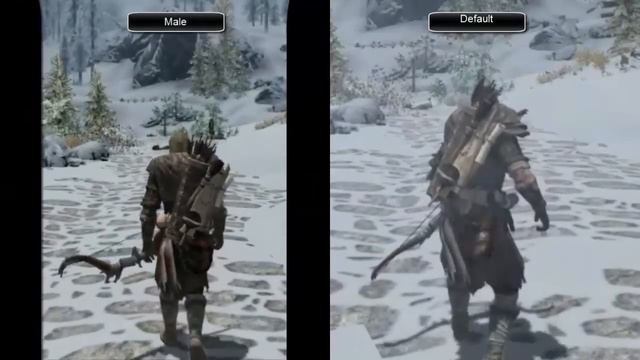 Casual Bow Animations -Skyrim Mod Library