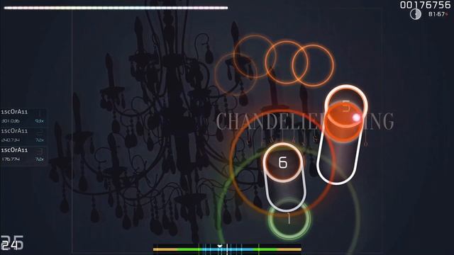 osu map "Chandelier-King - Cranky" 2 stars смотреть онлайн