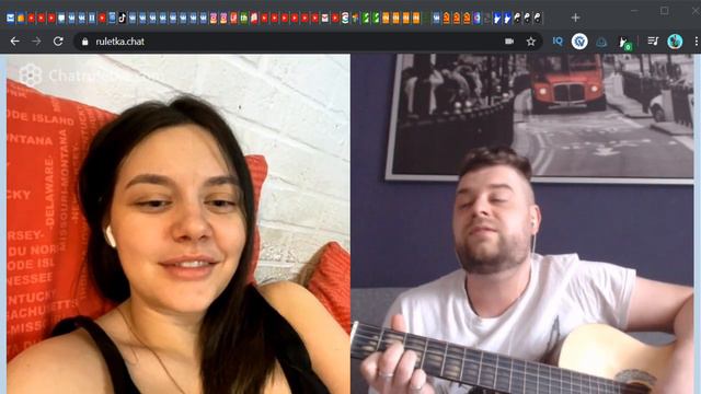Чат рулетка онлайн. говорим, шутим, поем. Что тут происходит? Самоизоляция смотреть онлайн
