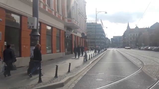 Польша Вроцлав утро. Polska Wroclaw 2016