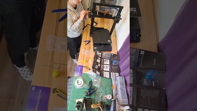 Unboxing the Biqu B1 SE Plus 3D printer смотреть онлайн