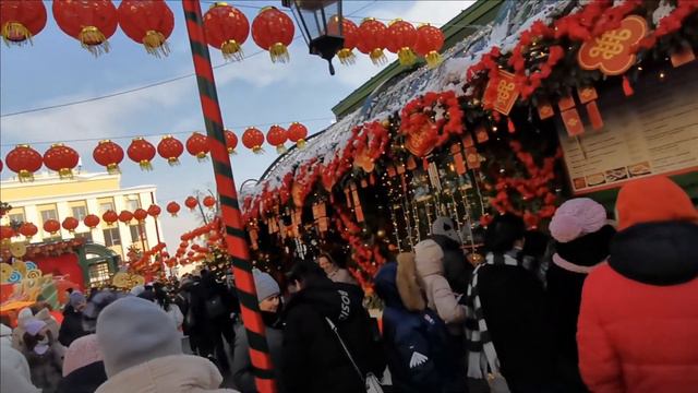 Китайский Новый год на Тверской площади. смотреть онлайн