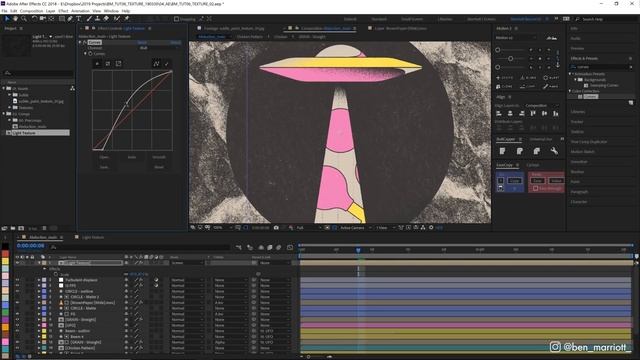Textures in After Effects | Looping backgrounds and overlays tutorial смотреть онлайн