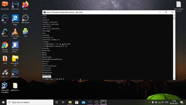 run adb commands on nox player and install apps through adb using nox player(adb commands ) смотреть онлайн