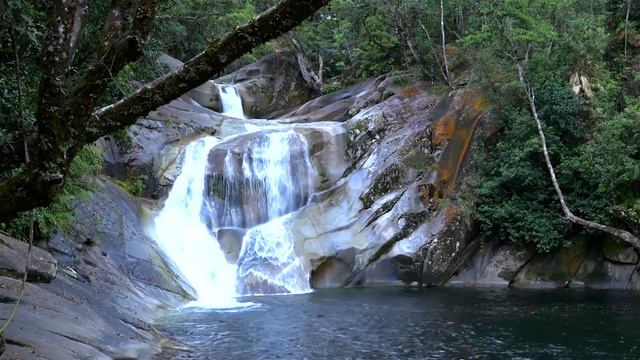 Sleep Music & Waterfall Sounds Relaxation 2 HOURS Natural Ambient Sounds for Calm, Meditation, Stud смотреть онлайн