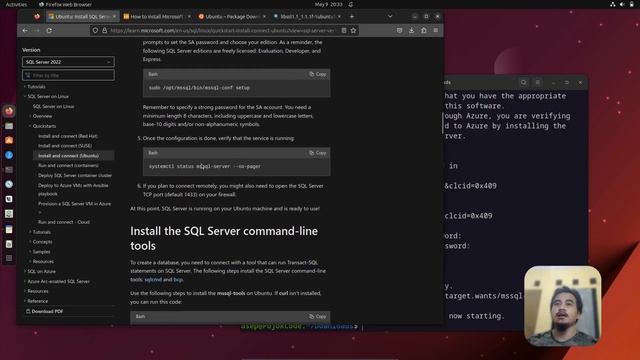 SETUP SQL SERVER 2022 DI UBUNTU 23.04 смотреть онлайн