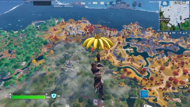 Testing The New Victory Umbrella Fortnite Chapter 4 season 3 смотреть онлайн