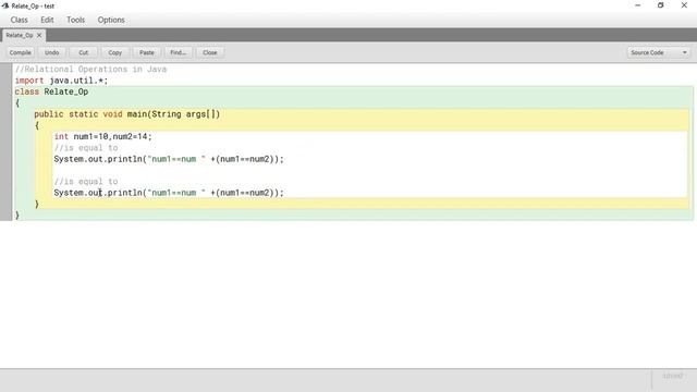 Java Programming BlueJ Environment Class 9 ICSE Relational Operators in Java смотреть онлайн
