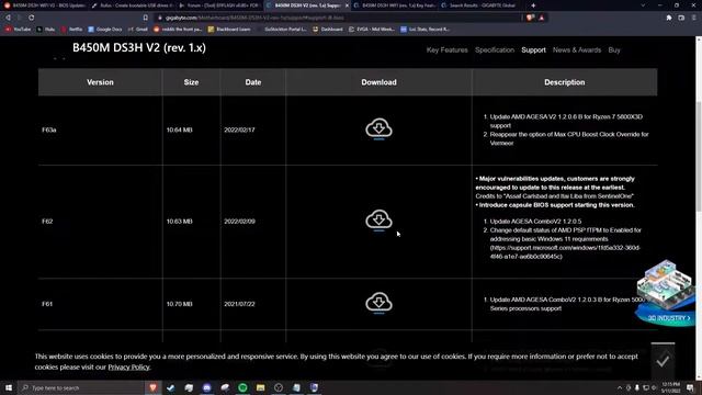 Gigabyte B450M DS3H WIFI V2 Bios Update Flash Error Fix "BIOS ID check error" смотреть онлайн