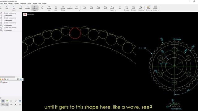 Learn CAD 2D with SolidFace - 11 Circular Pattern смотреть онлайн