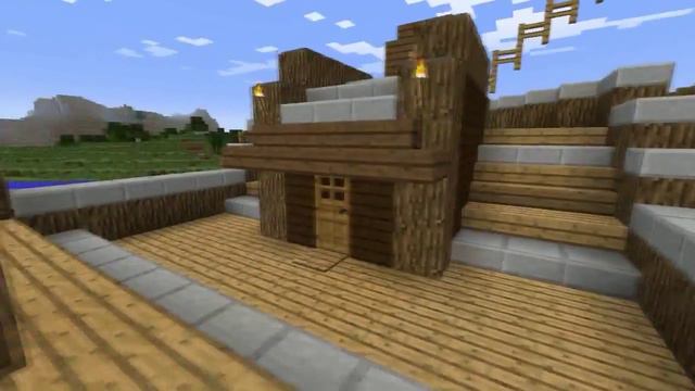 Minecraft Постройки Корабль смотреть онлайн